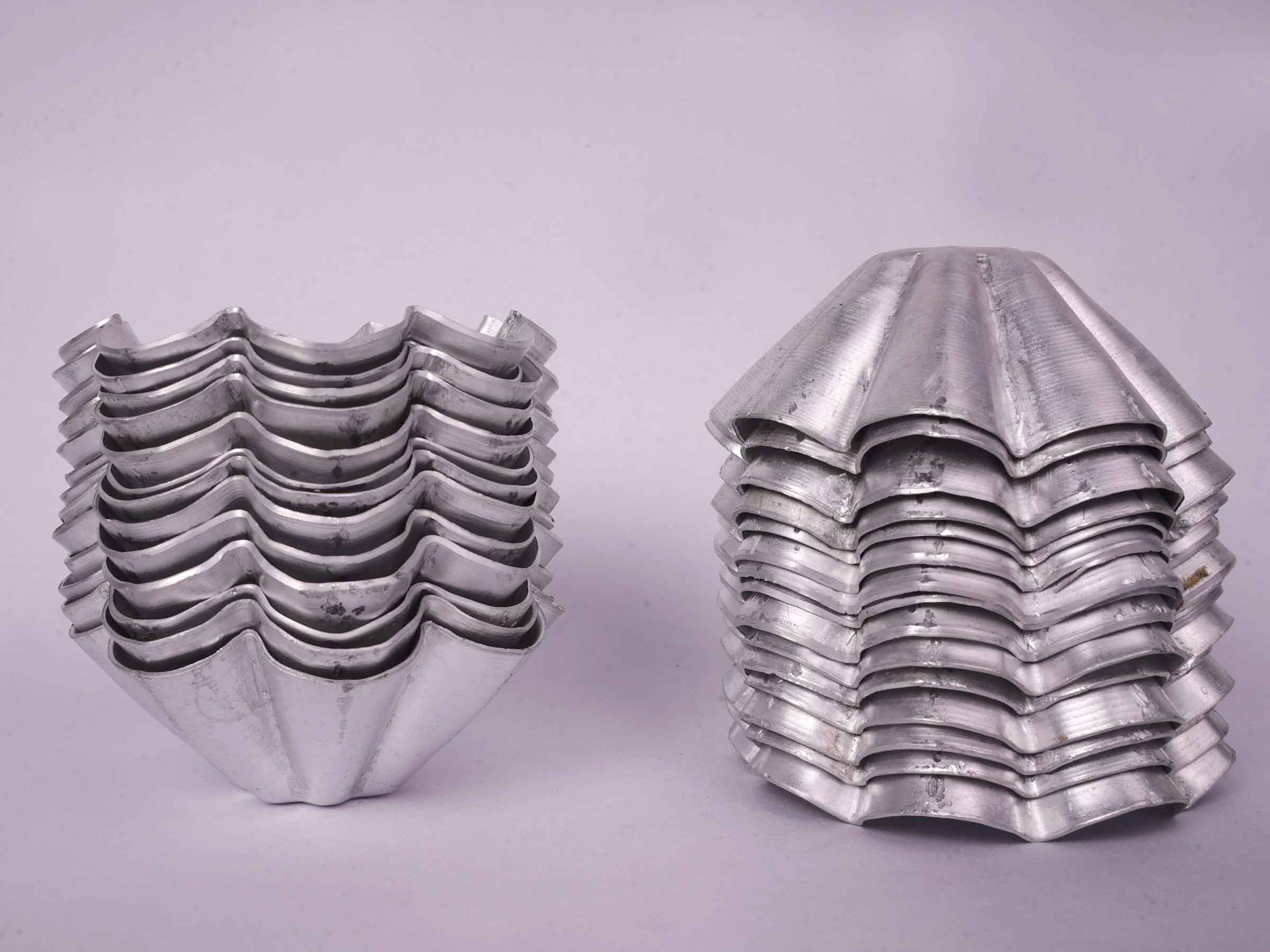 Aluminium spunch cupcake mould (3" x 1(1/2)")